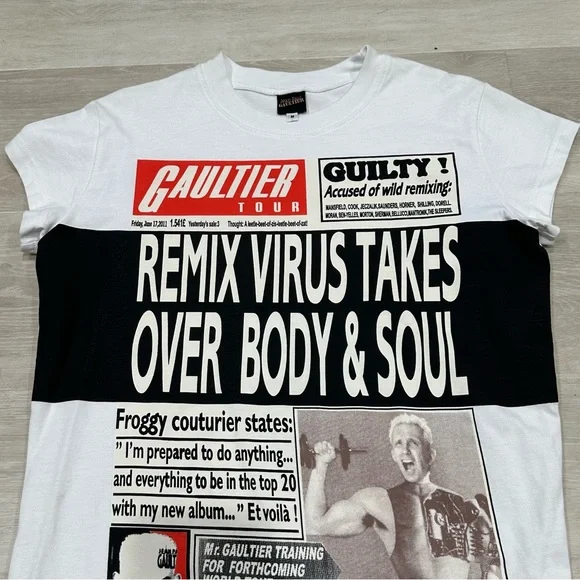 Exclusive Jean Paul Gaultier Designer Tshirt. - Picture 8 of 12